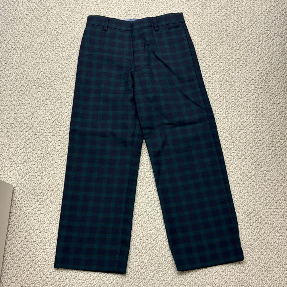 TF Laurence Black Watch Plaid Pants Size 6